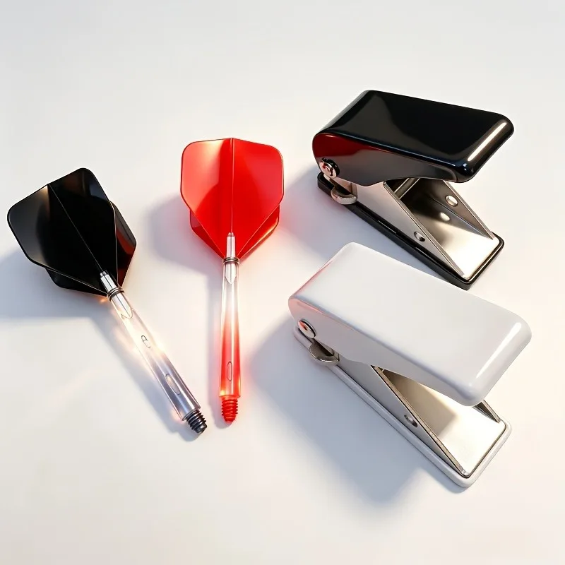 Darts Flights Punching Tool 12 Gradual PC Dart Stems+12 Standard Darts Flights  30 Steel O-rings - Dart Universal Repair Kit