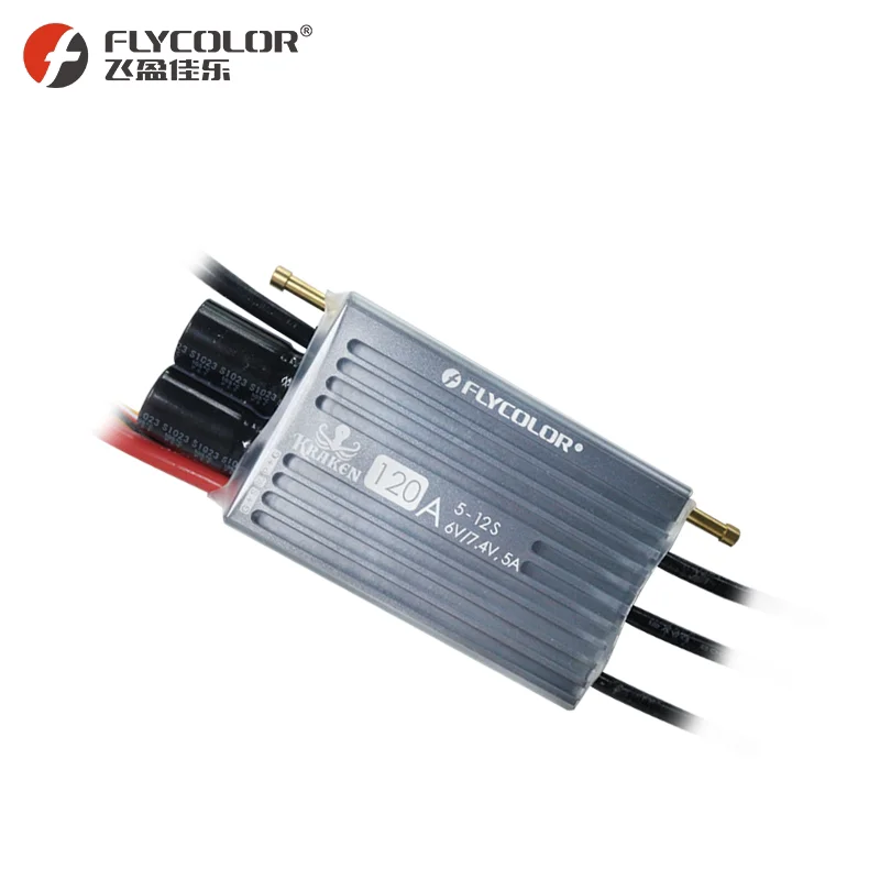 FLYCOLOR Siren Series High-Voltage Version for Boat Models, 12S, Phone Parameter Tunable, Boat Speed Boost Function