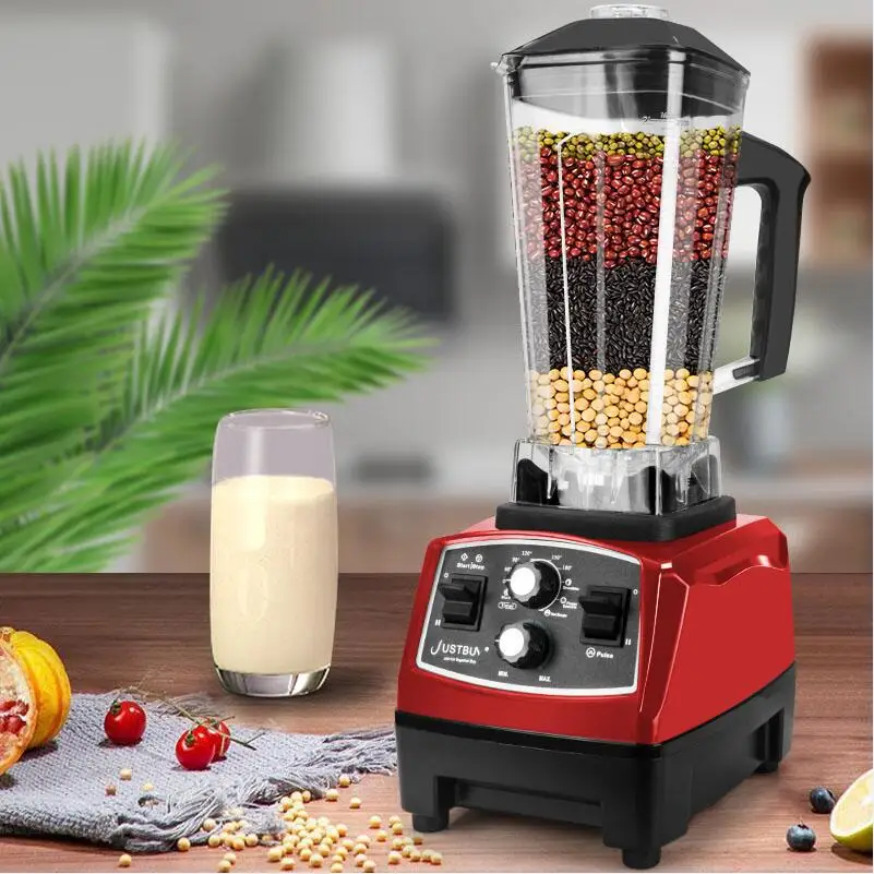 Blender Mixer 2200W Heavy Duty Commercial Grade Timer Blender Wall Breaker Juicer Fruit Food Processor Smoothie Processor SP0133