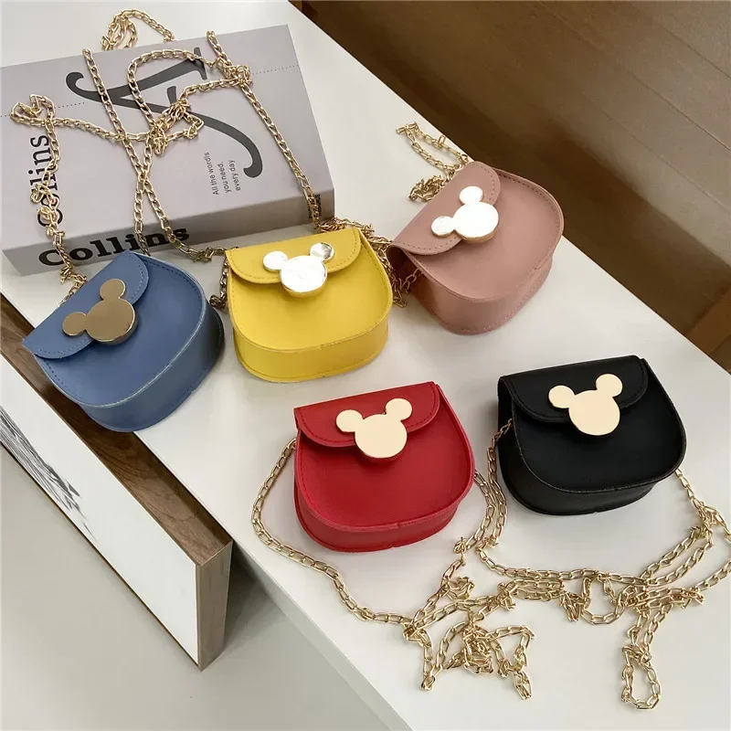 2024 Korean Children\'s Bag Cute and Fashionable Princess Zero Wallet Fashionable Girl Crossbody Bag Baby Accessories Bag