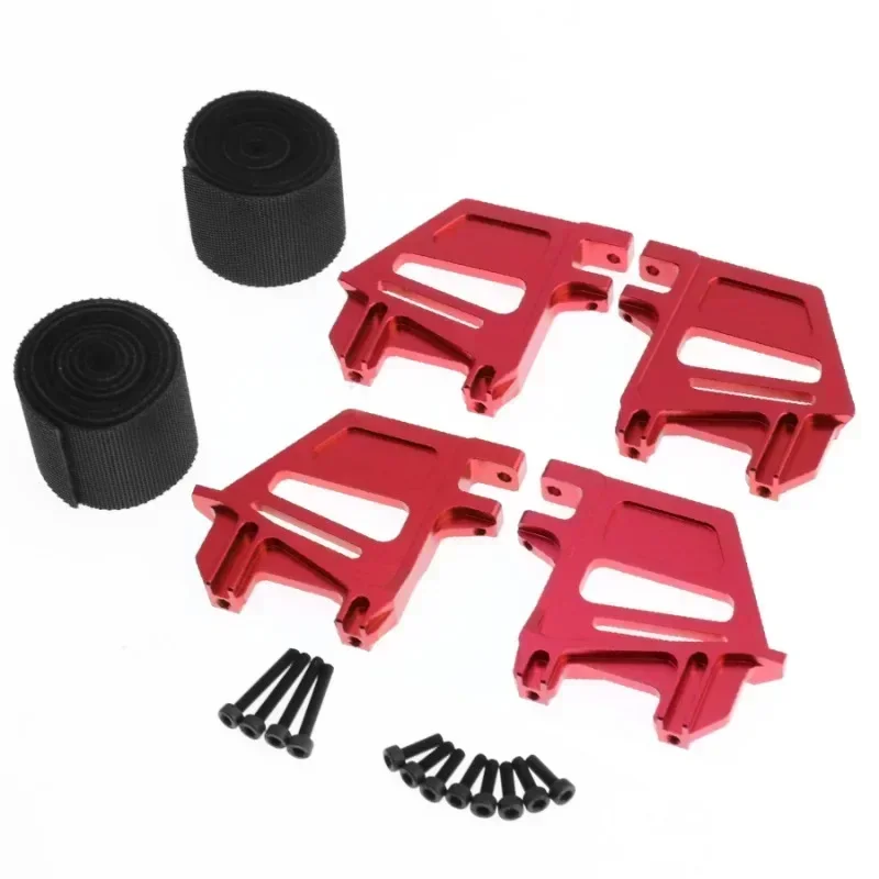 

Aluminum Alloy Battery Holder Base Mount Tray With Strap For Trxs 1/5 X-Maxx 6S 8S RC Car