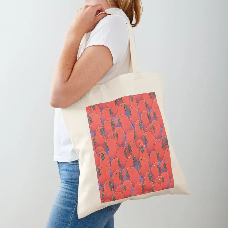Female Eclectus Parrots Tote Bag Shopping bags hand bag ladies tote bags cloth bags