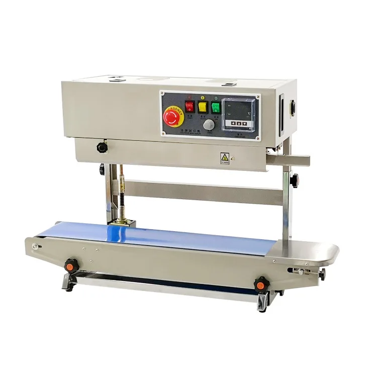 Household semi-automatic aluminum foil bag plastic bag tea continuous heat sealing machine