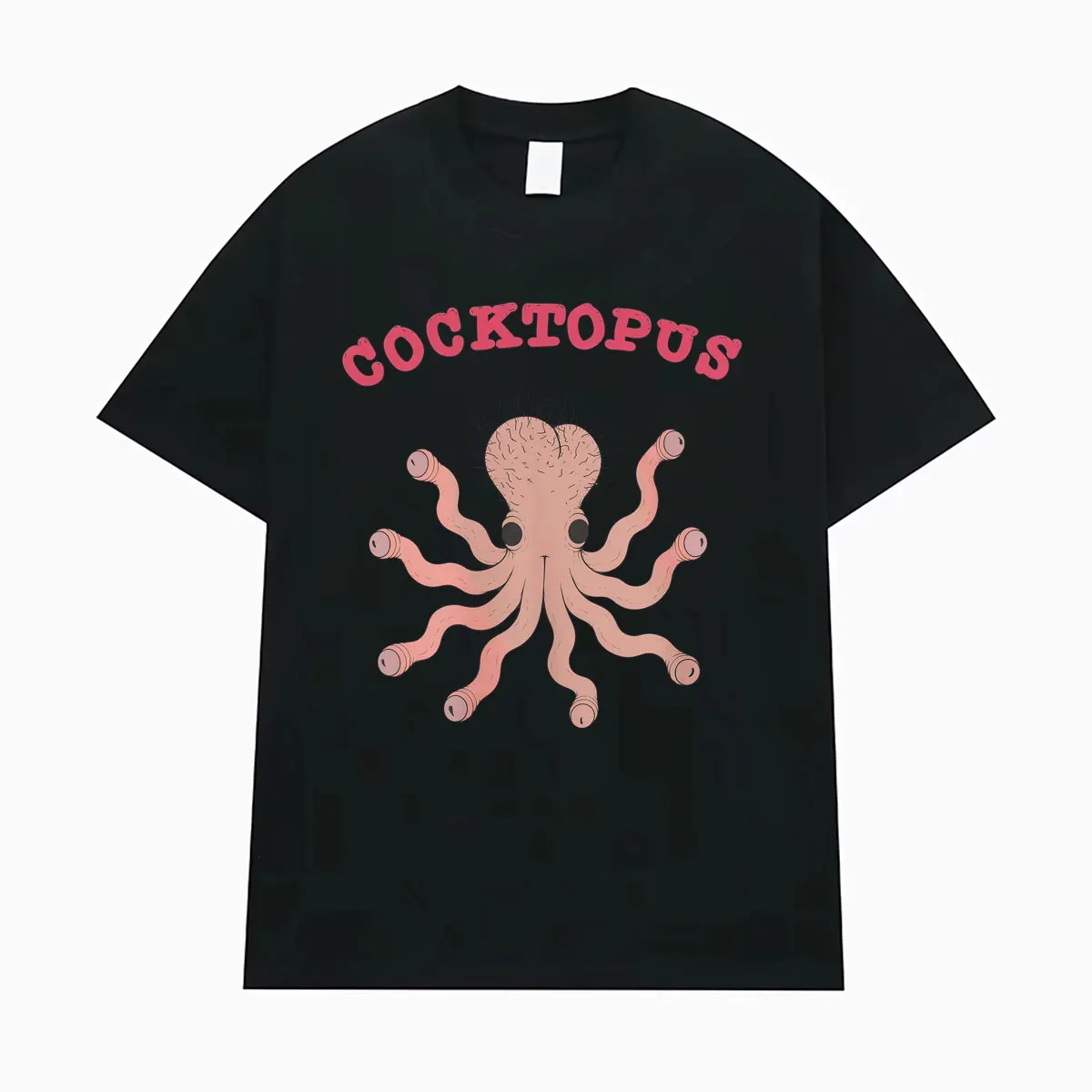 Cocktopus Funny Octopus Rootin Tootin Meme T Shirt Gifts Men Women Fashion Classic Humor T-shirts Summer Tops Streetwear T-shirt