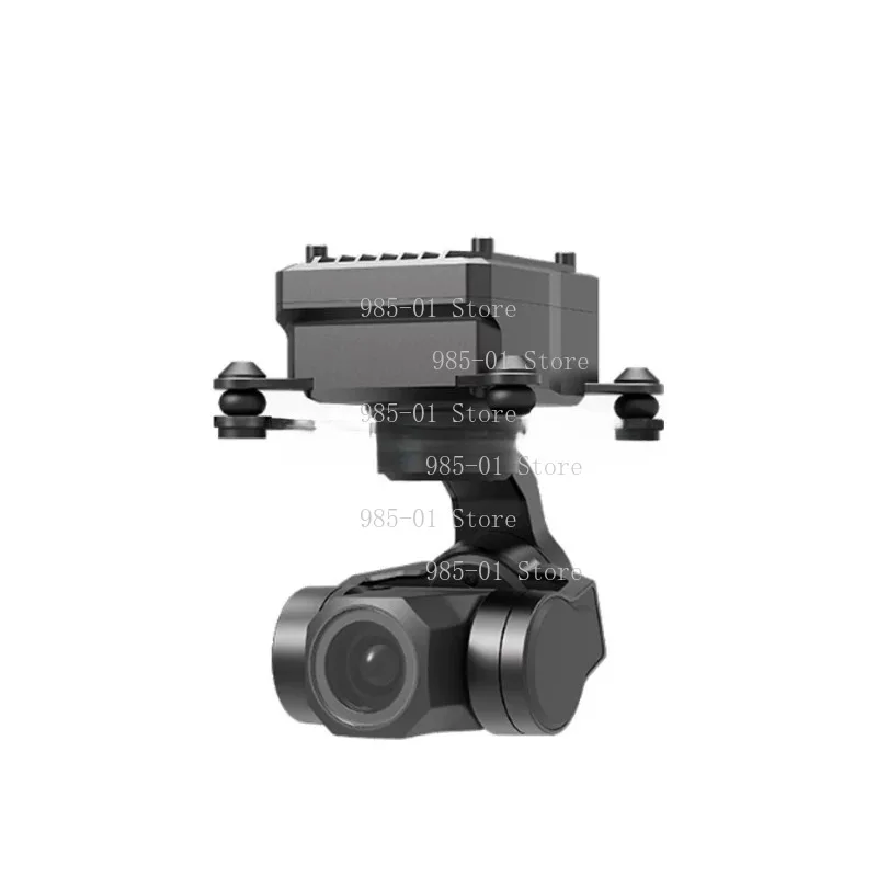 Dual-sensor mini surveillance device, 4K full-color night vision, compact micro design