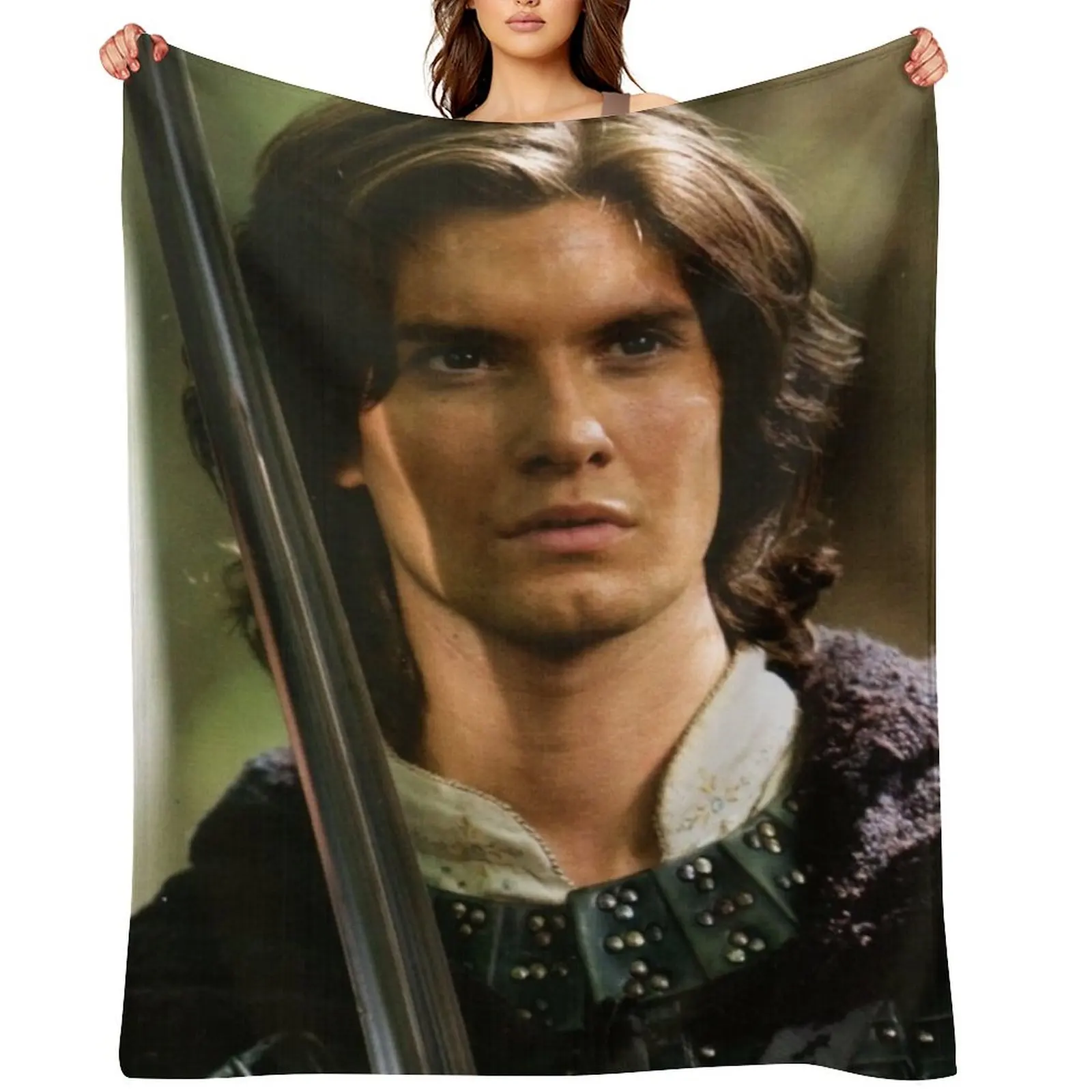 

Ben Barnes as Prince Caspian Throw Blanket Sleeping Bag decorative Stuffeds For Baby Blankets