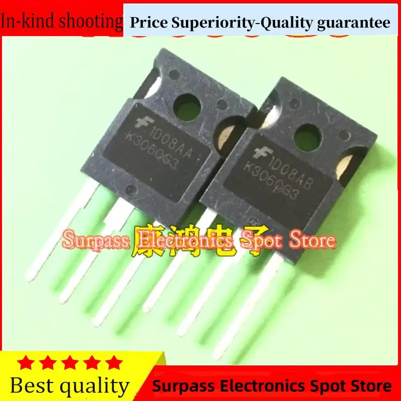 

10PCS-100PCS K3060G3 ISL9K3060G3 TO-247 30A 600V Price Superiority-Quality guarantee