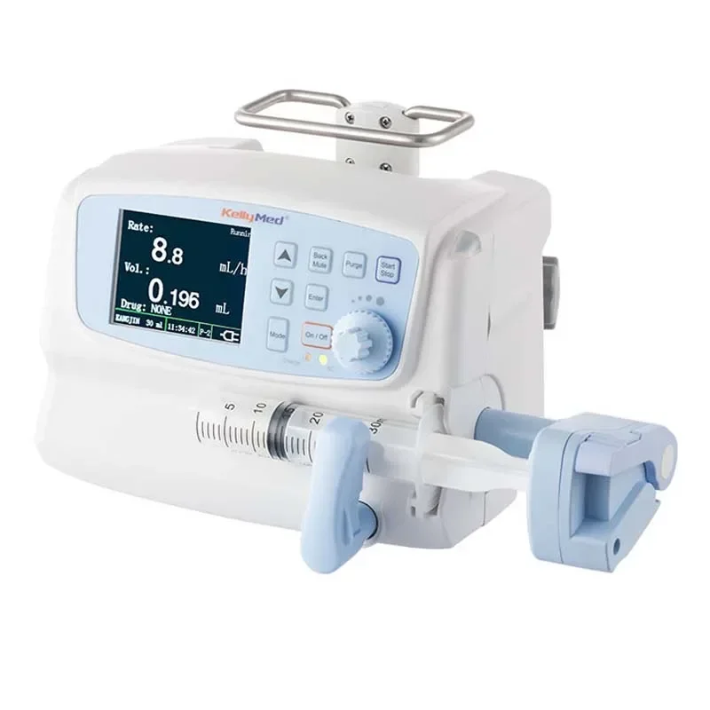 Hospital Medical Portable Veterinary Infusion Pump Single Channel TCI Syringe Pump