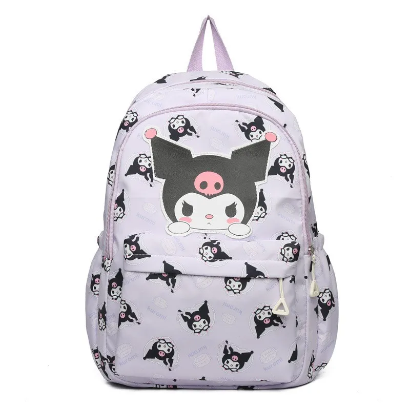 Sanrio Backpack Anime Kuromi Cinnamoroll My Melody Student Bag Large Capacity Women Bag For Children Girls Birthday Gift image 2