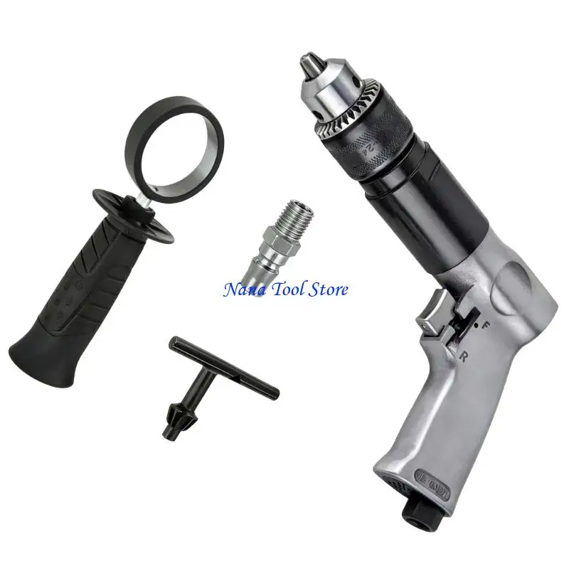 31GJ 3/8inch/1/2inch Professional Air Drill High Speed Pneumatic Drill Reversible