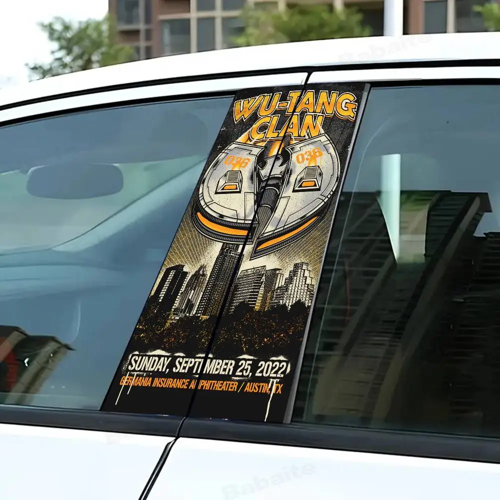 

WU-T-TANG CLAN автомобильная наклейка водостойкая устойчивая к царапинам B-стойка автомобильная наклейка покрытие аксессуары для царапин украшение автомобиля