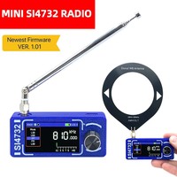 Mini SI4732 Full Band Radio 1.9-inch IPS High-definition Color Screen Backlight Brightness Adjustment 800 MAh Battery Radio