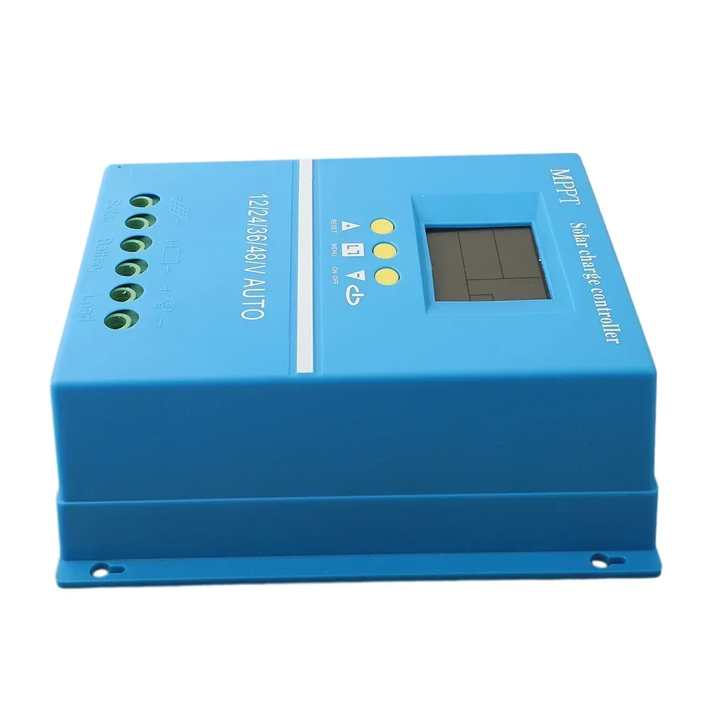 

100A For MPPT Solar Charge Controller with Overvoltage Protection LCD Monitor for Charger Status Dual USB 5V Output Ports