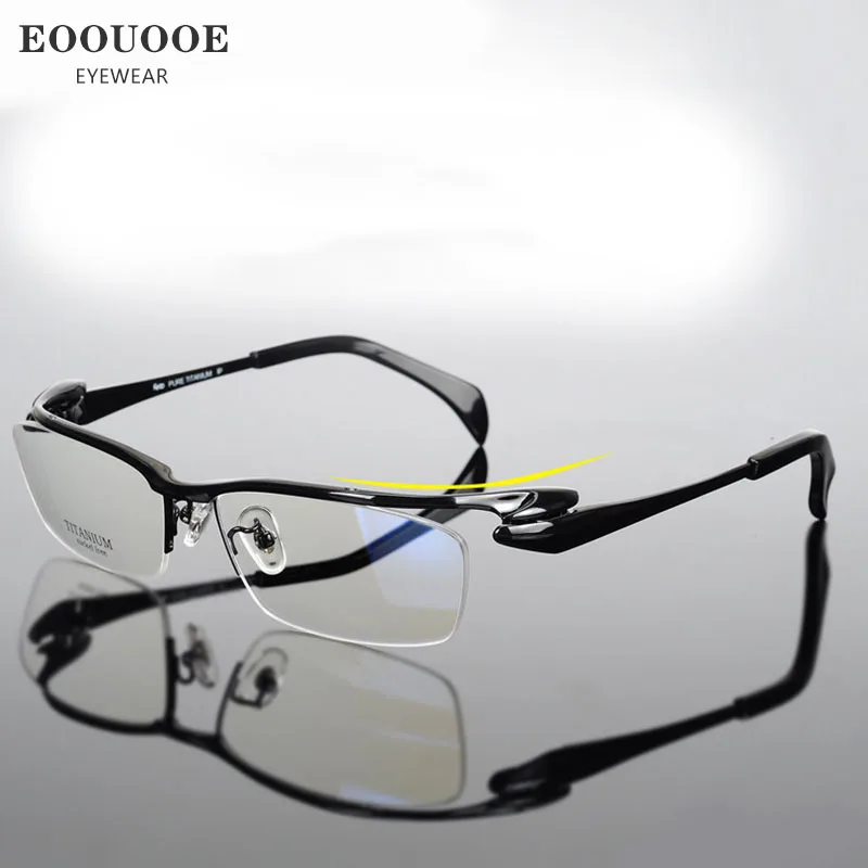 

High End Series Glasses Men's Glasses Pure Titanium Eyewear Myopia Hyperopia Prescription Recipe Lentes Anti-reflection Oculos