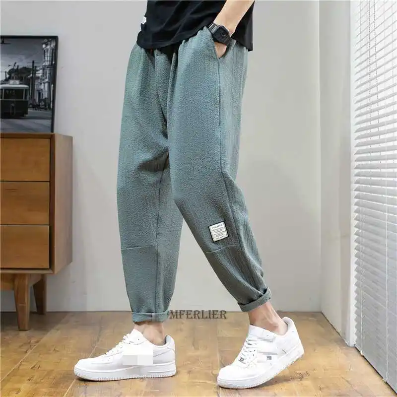 

spring summer autumn men korea style pants thin casual sports pencil pants ankle length pants cool simple pants