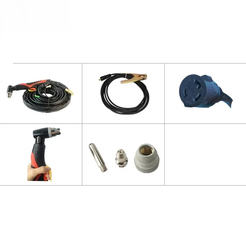 110v/220v Plasma Cutting Machine for Metal 50/60Hz 15mm Free Cutter with Motor  LTP5000D