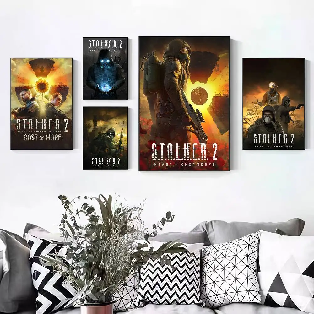 Hot Game S-Stalker 2 Peelable Self-adhesive Poster Stickers Are Suitable For Frameless Wall Decoration In A Room