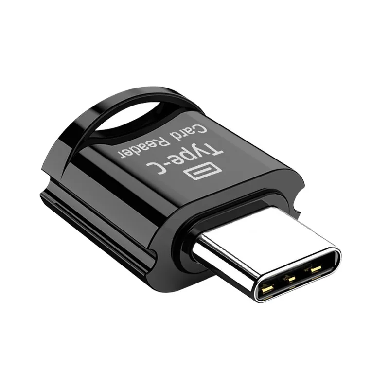 Type C To Micro-SD TF Adapter Cardreader High Speed Card Reader Smart Memory Card Reader For Apple Samsung Laptop