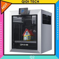 QIDI TECH Q2 3D Printer, 600mm/s High-Speed, 370°C Hot End, Enclosed Chamber 65°C, Auto Leveling, AI Camera, Large Build Volume 270x270x256mm, Compatible with PLA/ABS/PETG/TPU and Advanced Materials