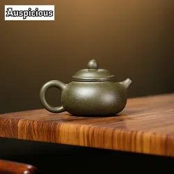 70ml Boutique Yixing Purple Clay Teapot Famous Handmade Tea Pot Raw Ore Green Mud Beauty Kettle Chinese Authentic Zisha Tea Set