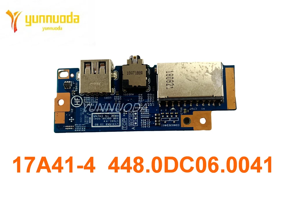 

17A41-4 для Lenovo V130-15IKB V130-15ISK V130-15IGM V330-15ISK V330-15IKB V330-15IGM E53-80 ноутбук устройство чтения карт аудио USB Jack bo