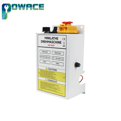 선반 속도 전기 제어 박스, CJ0618 선반 컨트롤러 키트, 마운트 회로 기판, E-stop 포함, 550W, 110V, 220V 