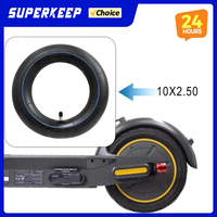 60/70-6.5 Tube Tyre For NINEBOT Max G30 G30D G30LP G2 Electric Scooter Skateboard Accessories 10x2.5 10inch Inner Tube Tire