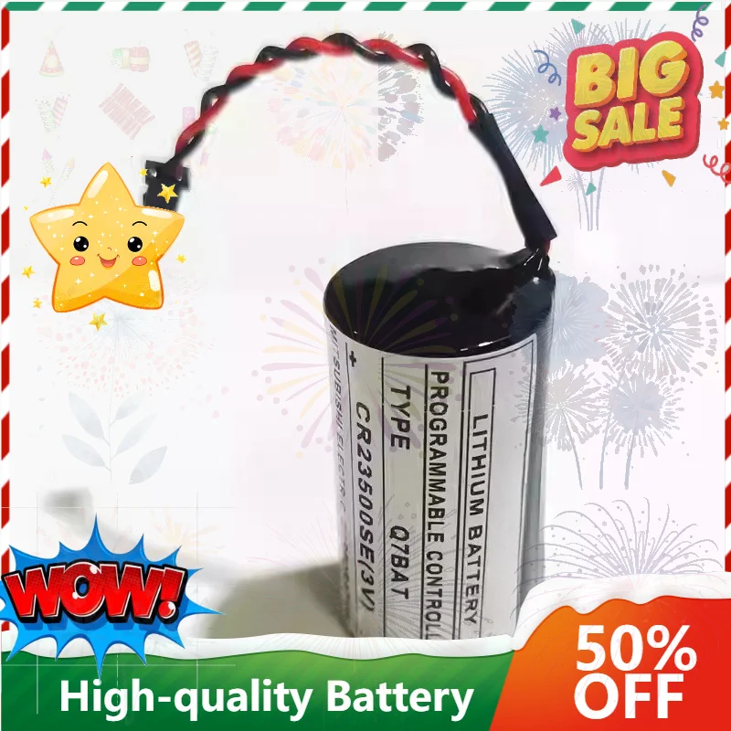 SWZY New Q7BAT 3V High Quality Battery for SANYO CR23500SE 3V PLC Battery Special Equipment