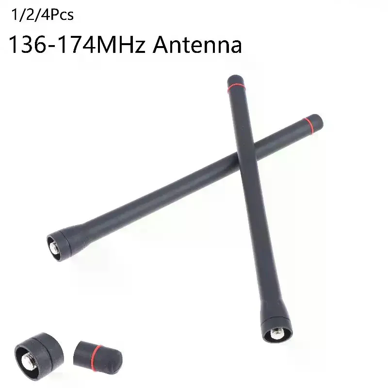 Walkie Talkie Antenna Replacement Parts VHF 136-174MHz For IC-F25 F26 F24 F36 F43 F44 F80 Two Way Radio Accessories