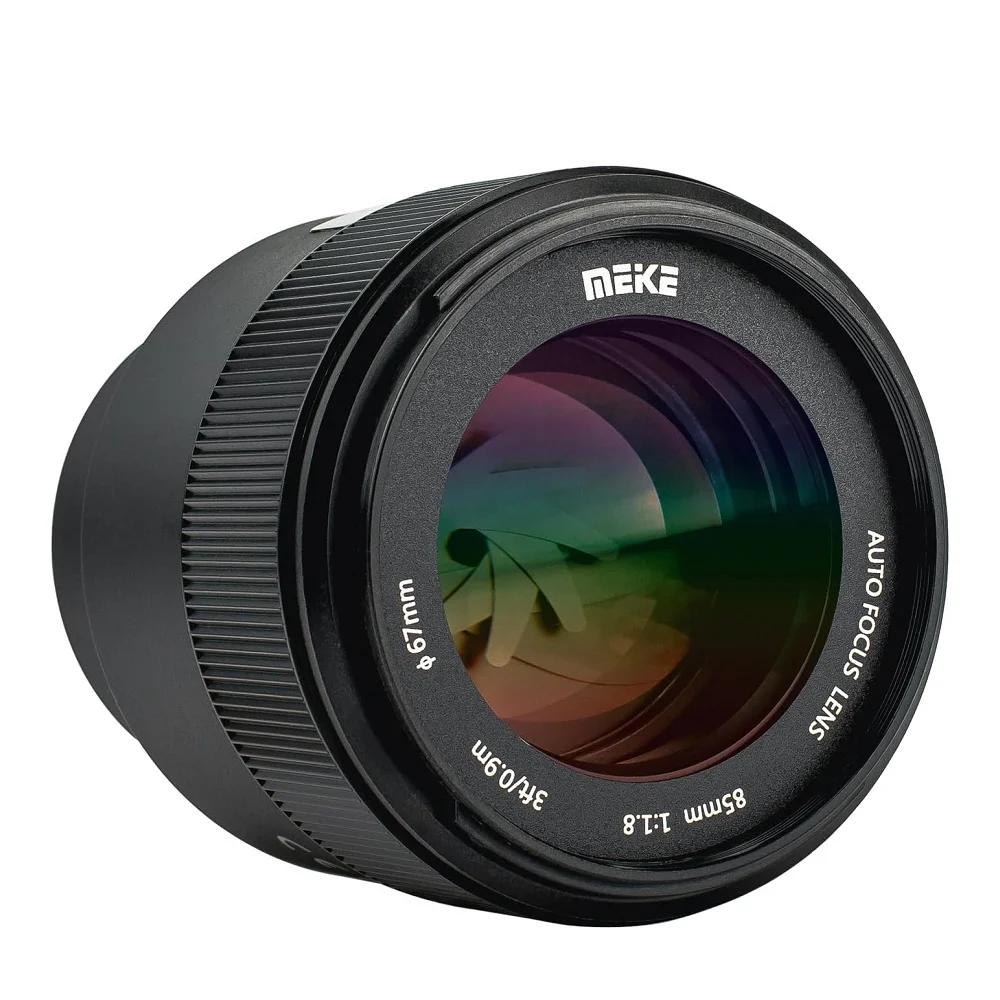 Meike 85mm f1.8 AF Auto Focus STM Telephoto Full Frame Lens for Panasonic Lumix Sigma Leica L-Mount Camera S1 S1R S9 S1H S5 S5II