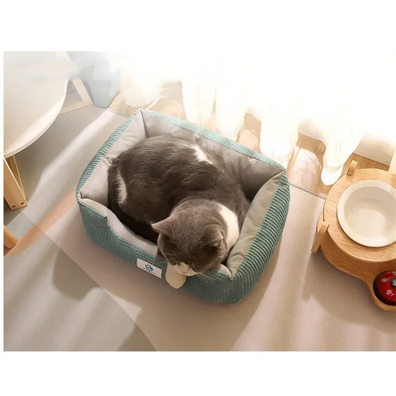 Pet Large Dog Bed Warm House Square Nest Pet Kennel For Small Medium Large Dogs Cat Puppy Plus Size Dog Baskets