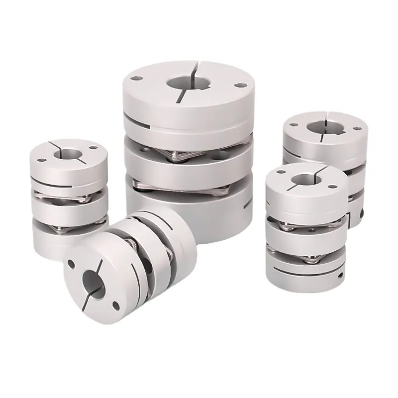 Flexible Diaphragm Coupling D44 L50 Inner Diameter 8/10/12/14/15/16/17/18/19/20 Mm Plum Shaft CNC Stepper Motor Coupler