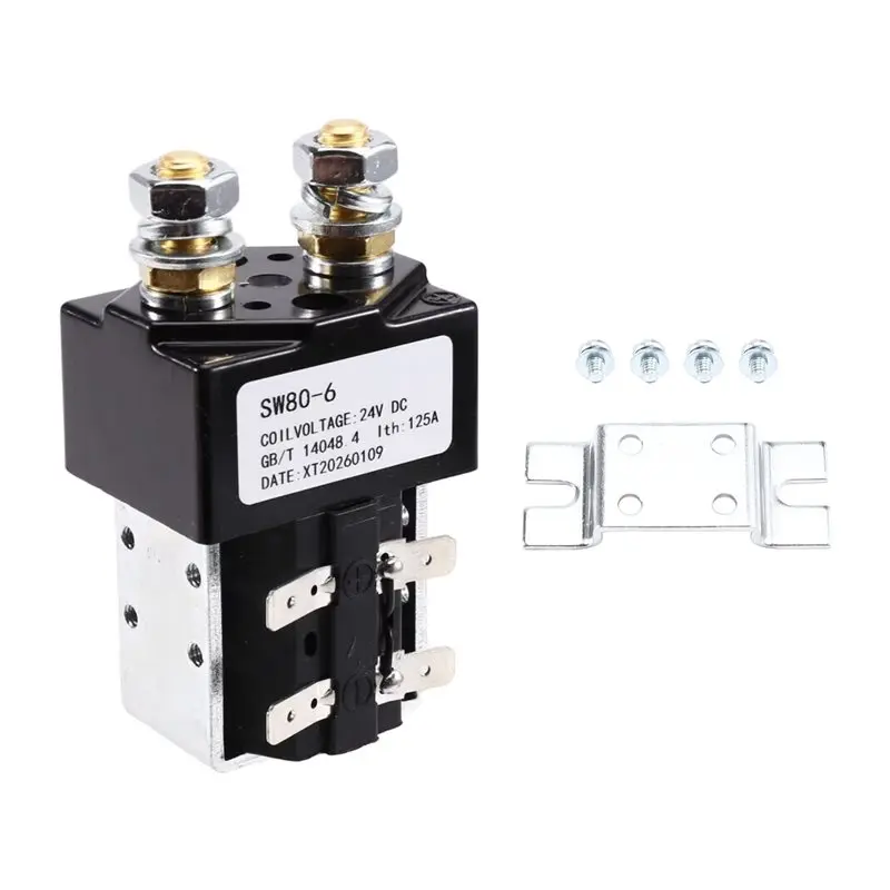 

Contactor Solenoid Relay Switch 24V For Albright SW80-6, B2SW11 For Linde 7915692512 Replacement Part