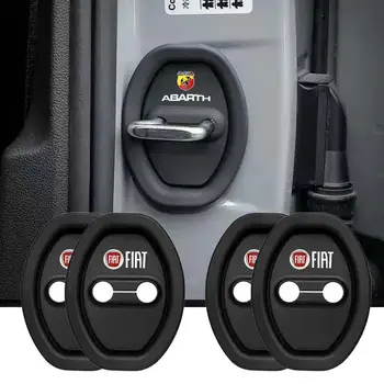 適用於Fiat Abarth 595、Abarth 500、Abarth 124 Spider 的汽車矽膠門鎖保護套防撞減震墊配件 10 最佳銷售 阿巴斯配件 - №3