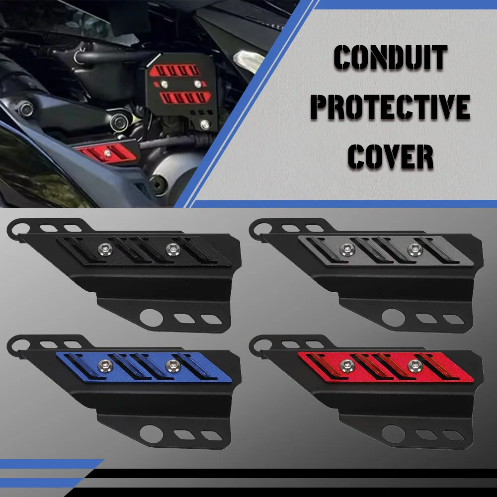 

NSS350 Motorcycle Shield Cover Exhaust Pipe Protector Accessories For Honda Forza350 NSS 350 Conduit Protective cover