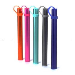 Keith Chopsticks Storage Tubes Aluminum Box Case For Titanium Chopsticks Storage Box Without Chopsticks 5 Colors Ti5800