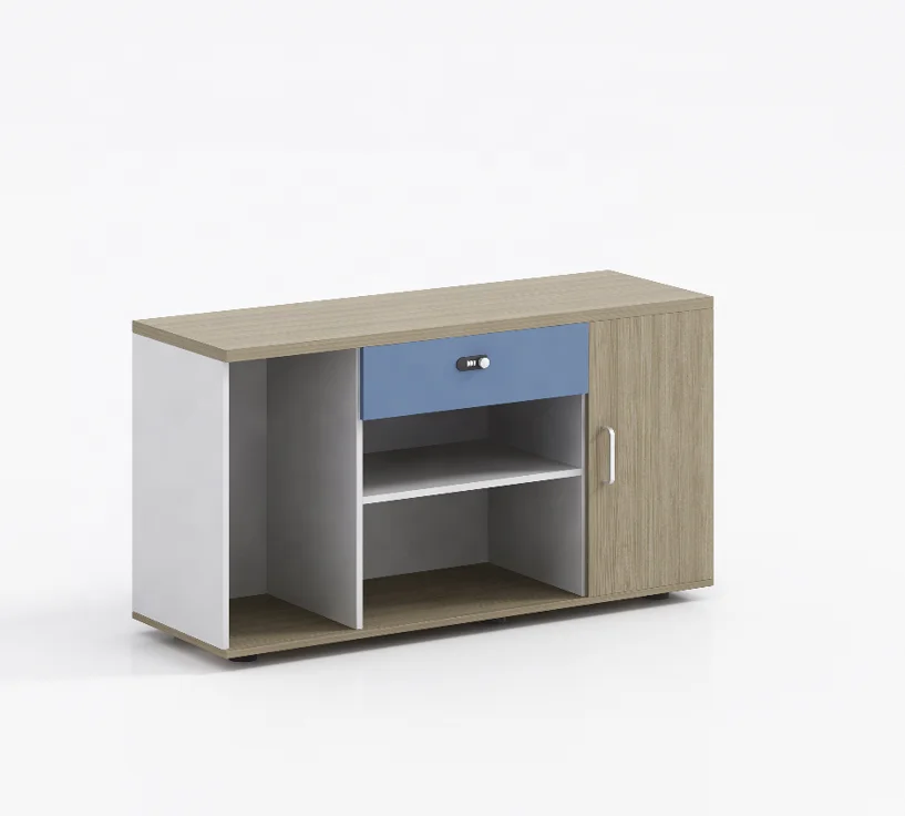 

Modern Administrative Factory Supply Perfect After-Sales Service Side Filing Wood Cabinet Small Drawer