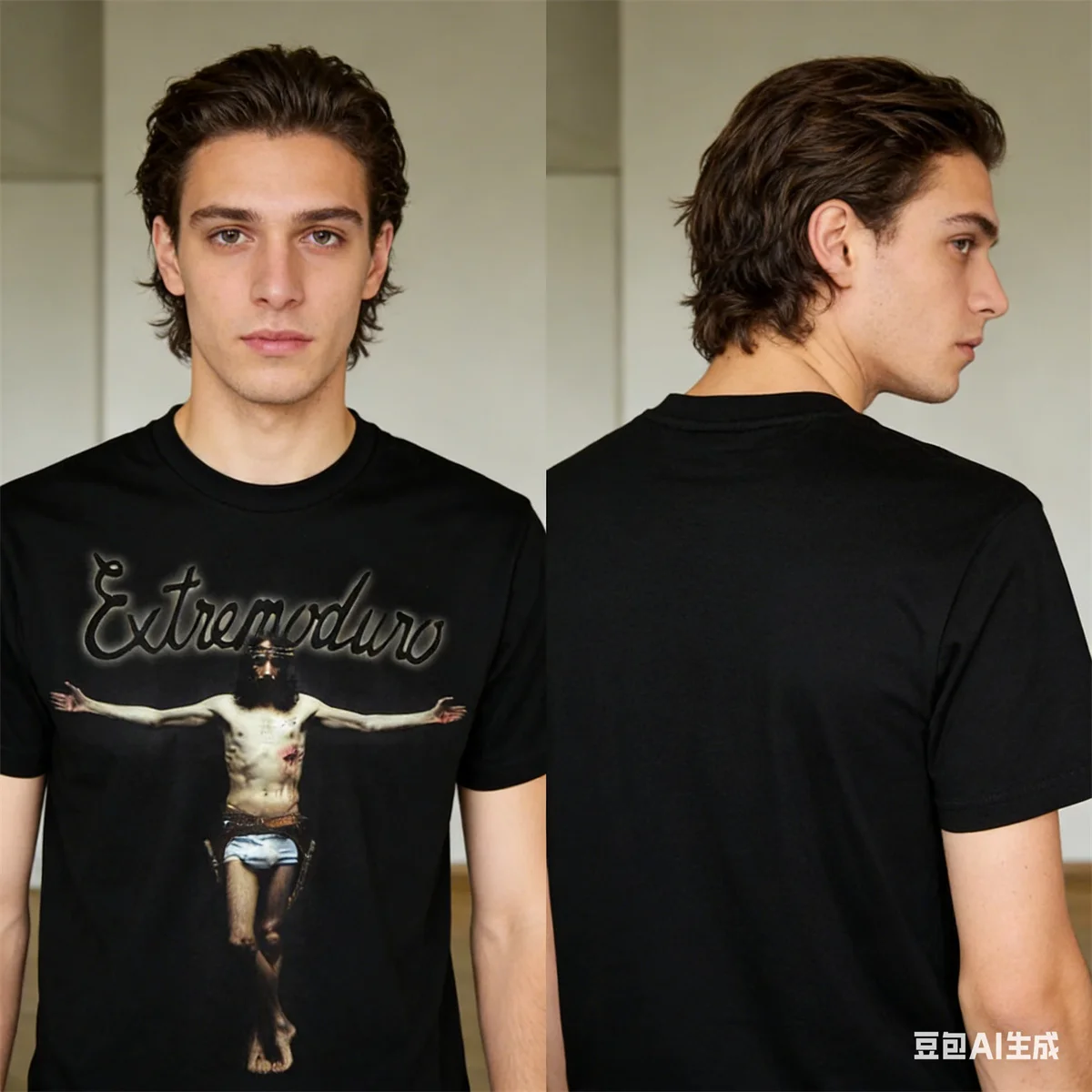 

Рок-группа EXTREMODURO, периферийная футболка из чистого хлопка для мужчин и женщин, весна-лето, новые поступления, модная рубашка с короткими рукавами 4