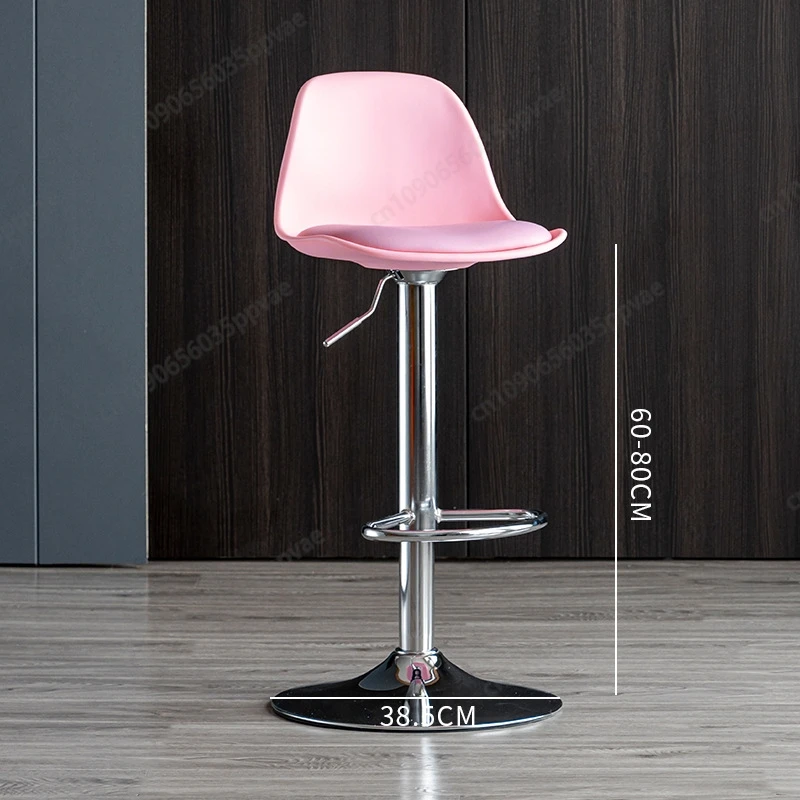 Chaise de Bar moderne et Simple, pour réception, caisse, tabouret haut Commercial, peut être surélevé et abaissé, chaise de Bar rotative