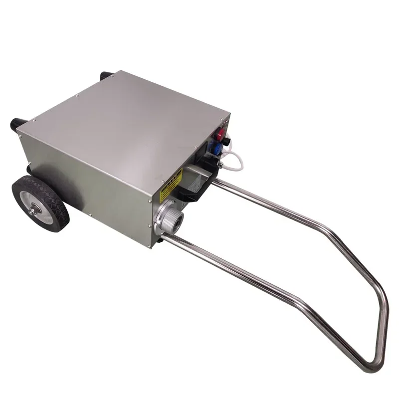 Upgrade New Central Air-conditioning Cleaning Machine Cannon Machine Condenser Pipeline Dredging Stainless Steel Cart