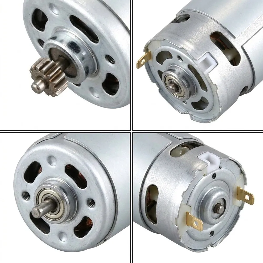 For Power Tool Upgrade 12V DC Motor Industrial Tweezers for sliver 13 Teeth Gear High Torque Output Compact Design