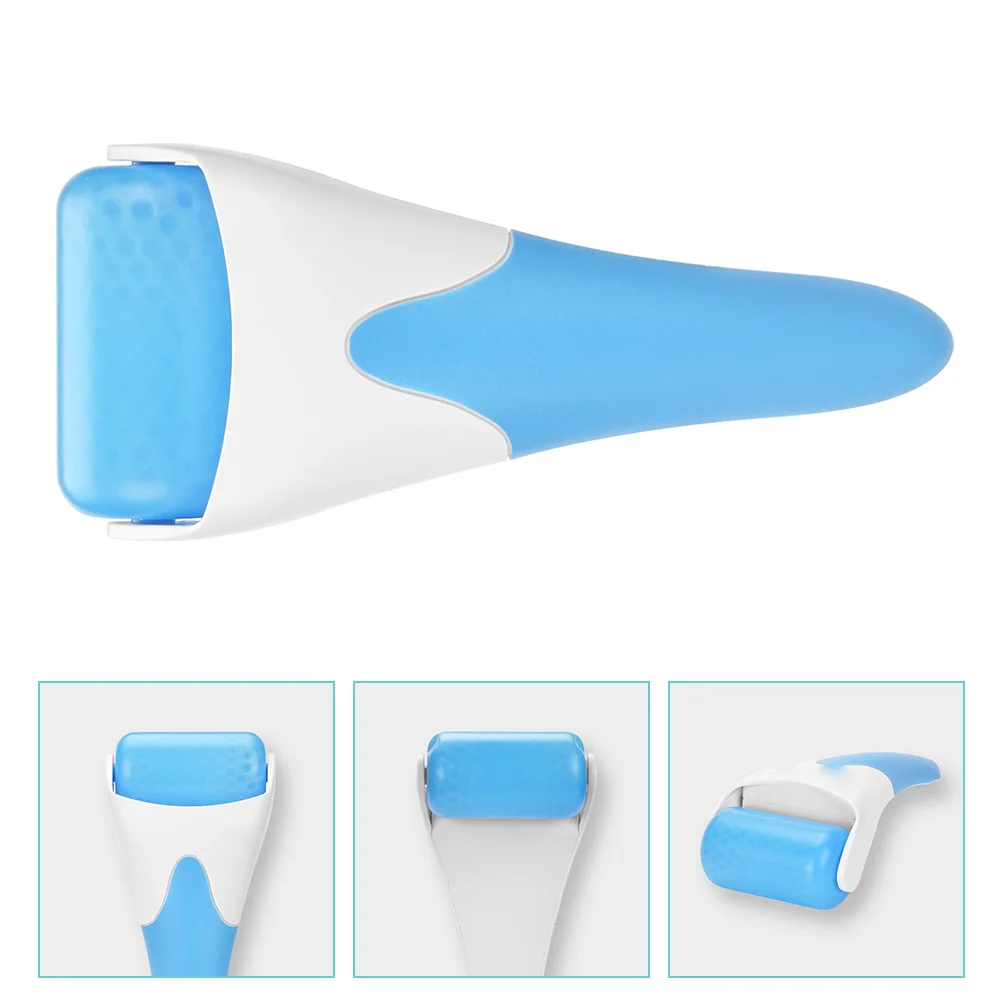 ลูกกลิ้งน้ำแข็งวัสดุระดับพรีเมี่ยมการออกแบบตามหลักสรีรศาสตร์ลูกกลิ้งนวดหน้าบำรุงผิวเครื่องมือป้องกันความเมื่อยล้าอาการบวม