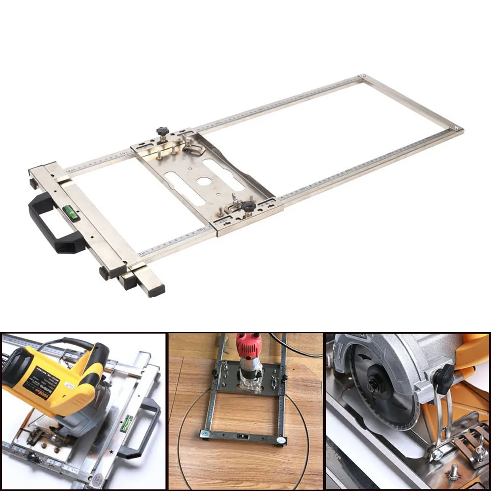 Electricity Multifunction Circular Saw Trimmer Machine Edge Guide Positioning Cutting board tools Woodworking Router