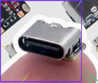 50pcs for Mini lithium battery 3.7v 4.2v18650 keyboard charging power board protection type-c input module