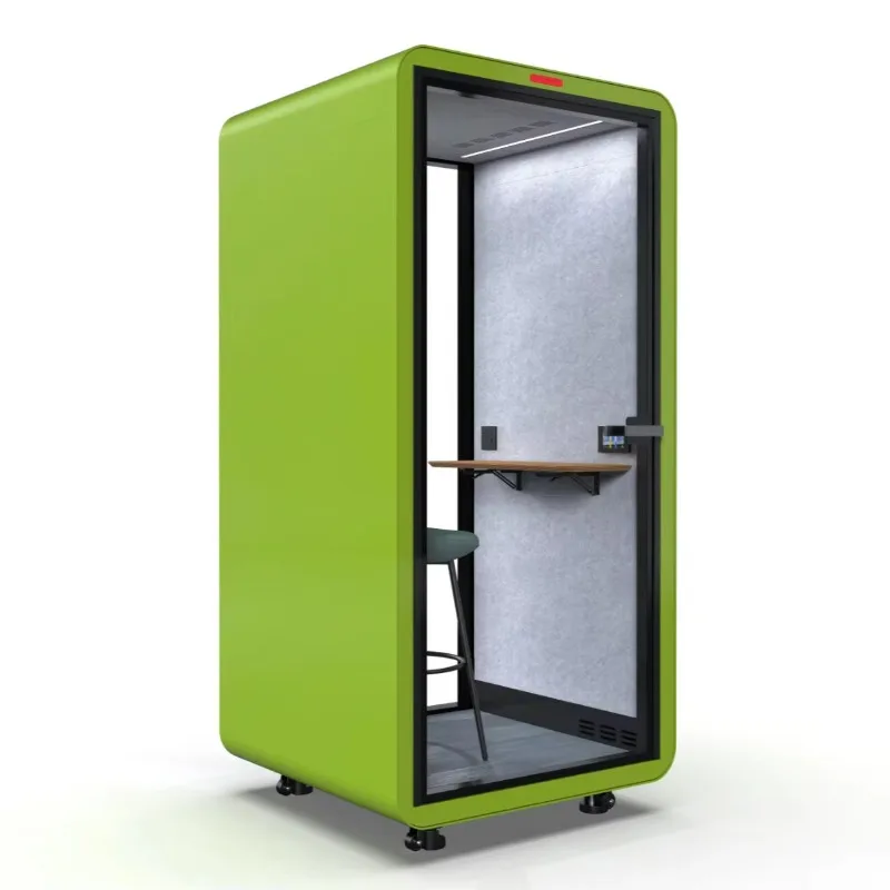 Stable Steel Frame Soundproof Booth Customized Bearing Structure Anti-Shock Acoustic Isolation Pod Long Term Office Daily Use