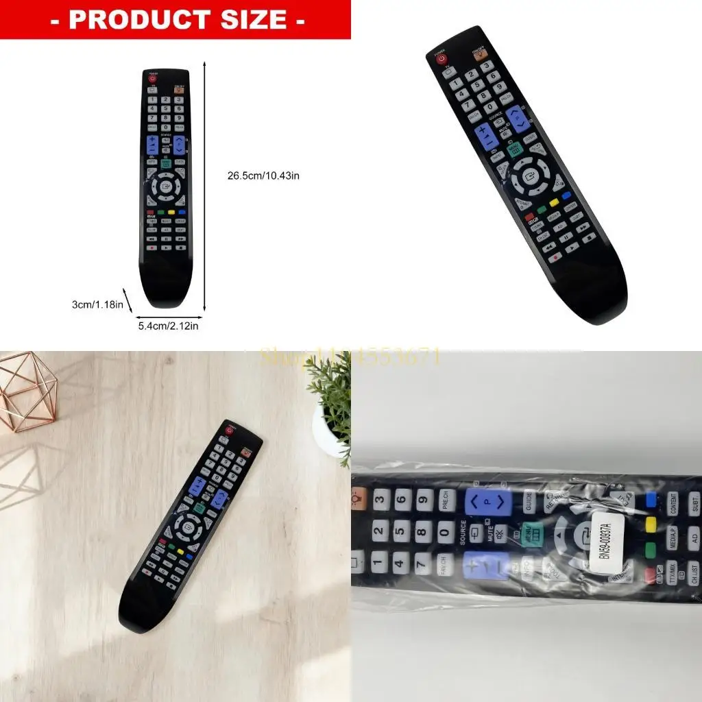 Best Seller Ergonomic Television Controller For 00937A TVs Shock Resistant Quick Installation Simple Navigation