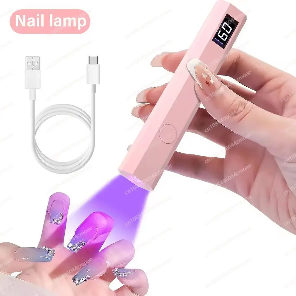 

Convenient Handheld Nail Dryer Lam p UV/LED Nail Curing