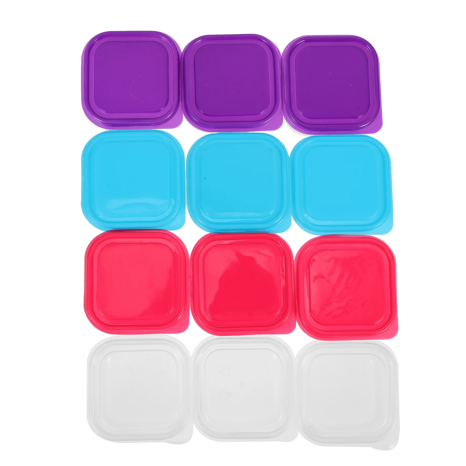 

12pcs Crisper Storage Boxes Food Grade Safe Kitchen Containers Fridge Organizers Baby Food Storage Preservation Box