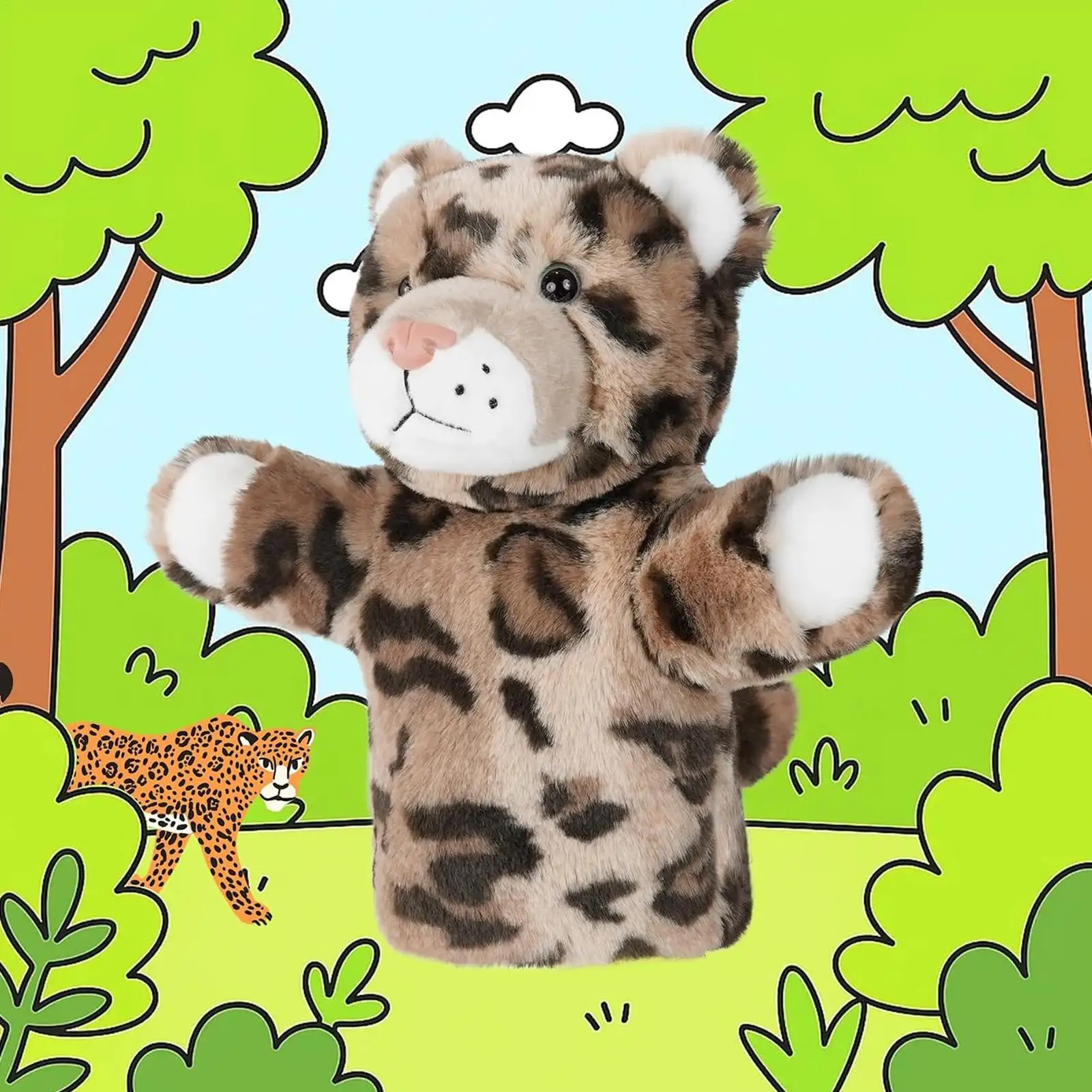 Animal Hand Puppet Pretend Play Storytelling Interactive Doll Role Play Animal Hand Puppet Toy For Parents Grandparents Family