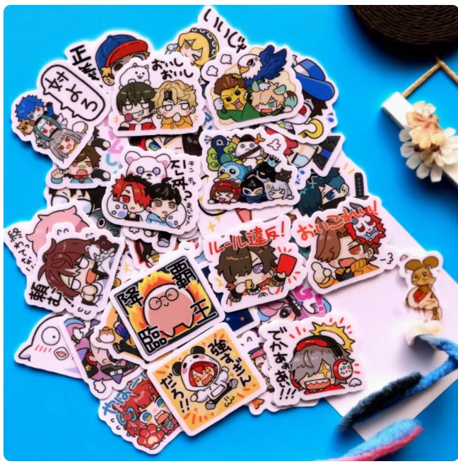 40pcs Crazy Raccoon 2-3cm diy 귀여운 스티커